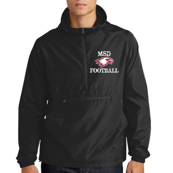 Sport Tek Rain Coat Front Design Only Thumbnail