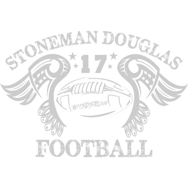 One Colored Football Wings Thumbnail